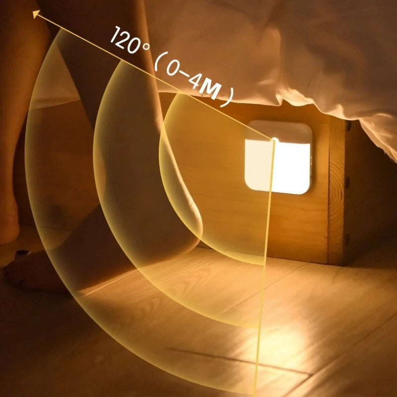 Square Motion Sensor Light