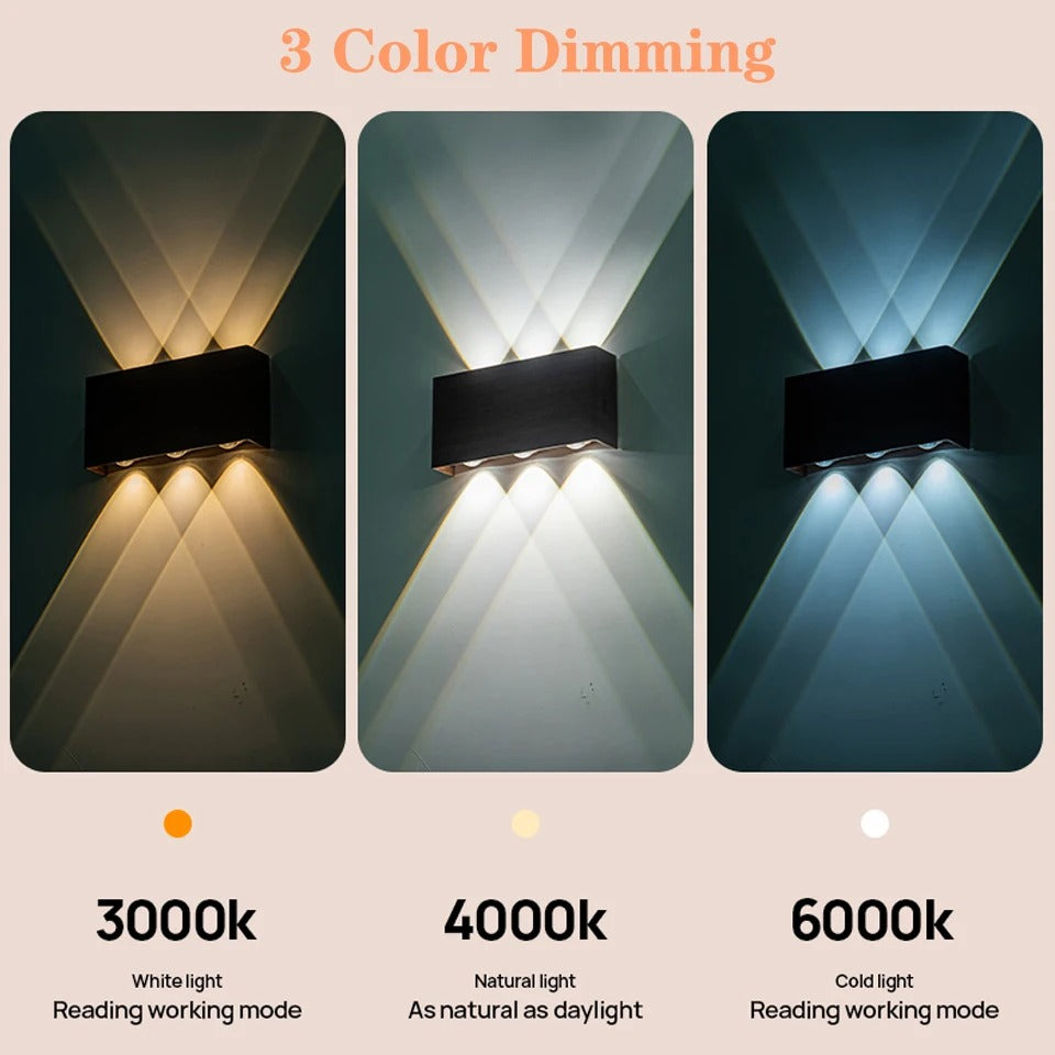 Rechargeable Touch Dimming Wall Lamp