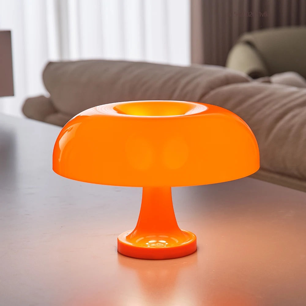 Classic Mushroom Table Lamp with Bauhaus Design