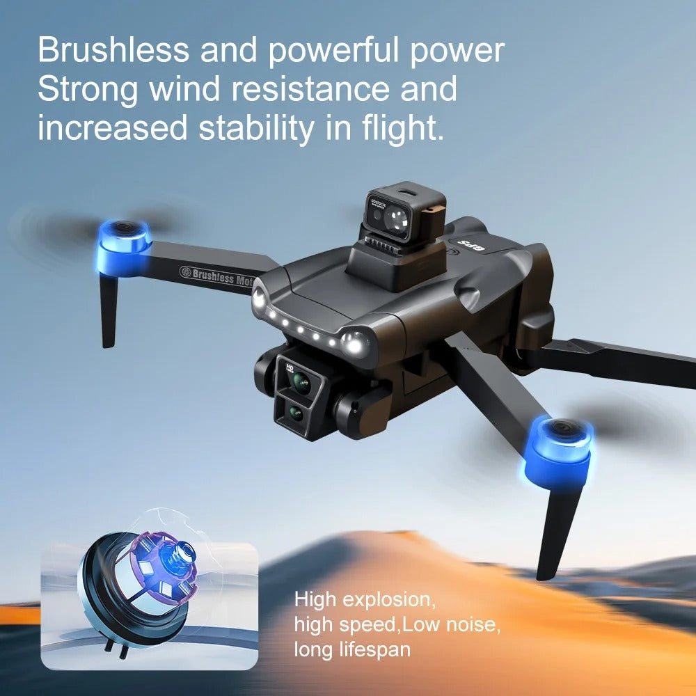 Dual Camera 1080P HD Foldable FPV Drone
