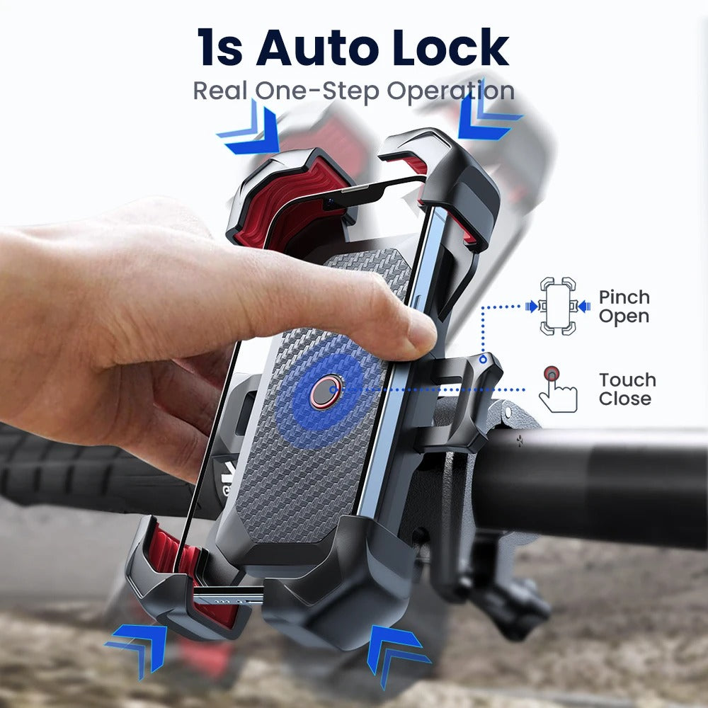 360° Bike & Motorbike Phone Holder Mount