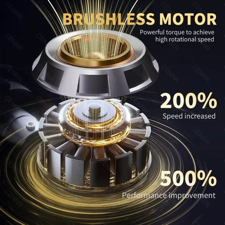 Cordless Car Vacuum Cleaner – Powerful 360000PA Wireless Suction