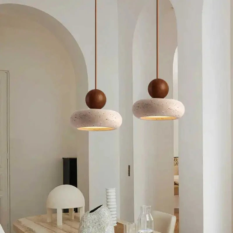 Agate Stone Pendant Light