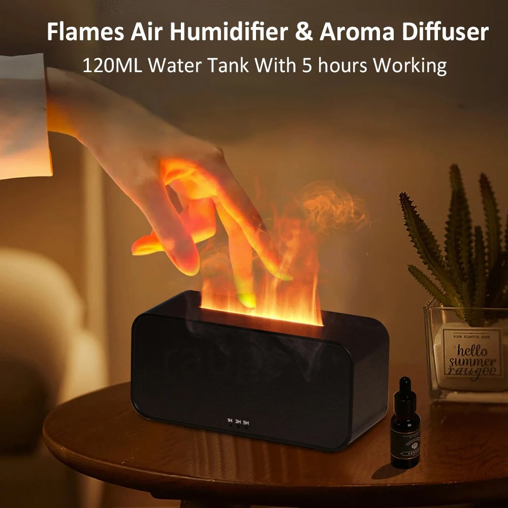 GlowFlame™ Aromatherapy Humidifier