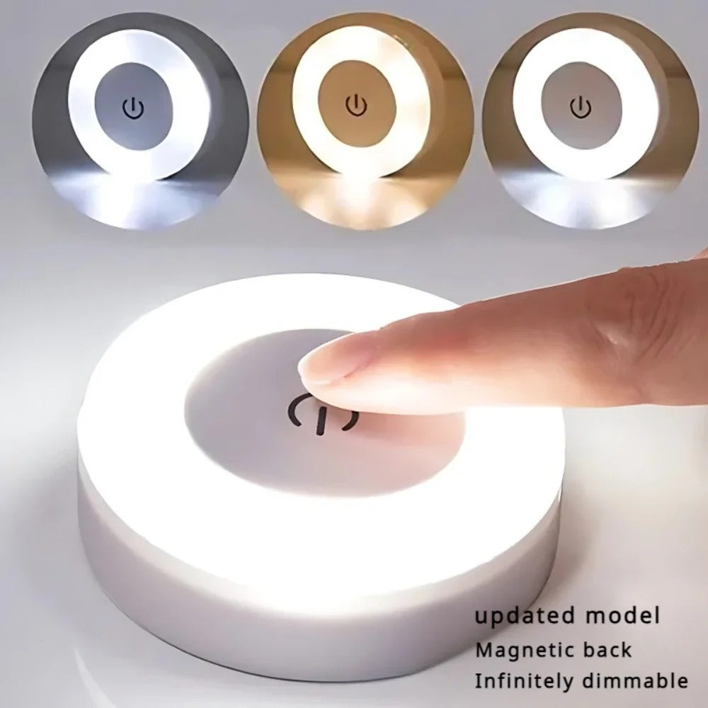 USB Rechargeable LED Night Light – Portable Home Lamp