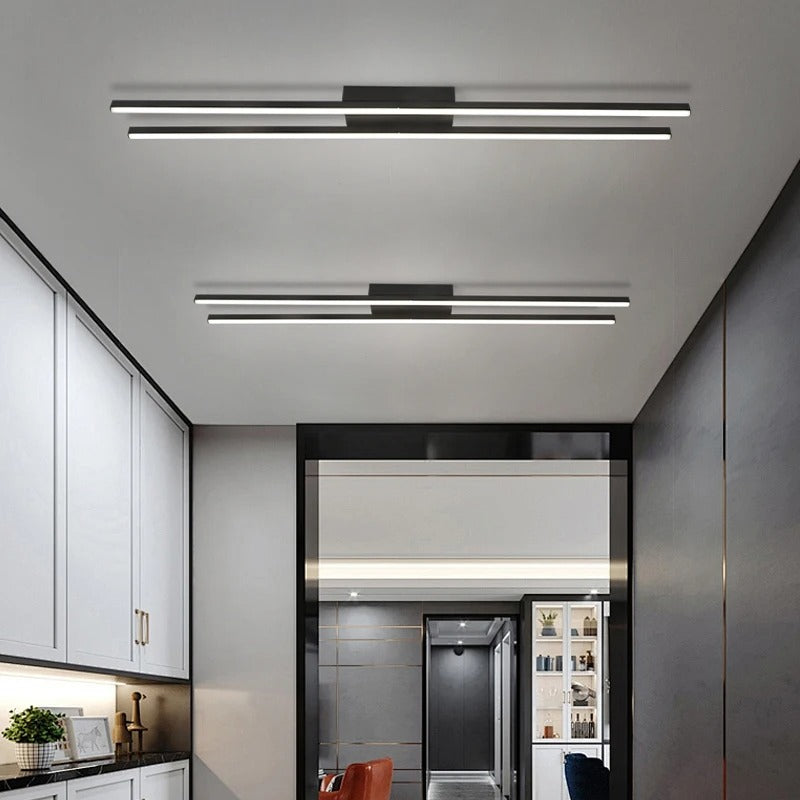 Modern Tri-Colour Ceiling Chandelier