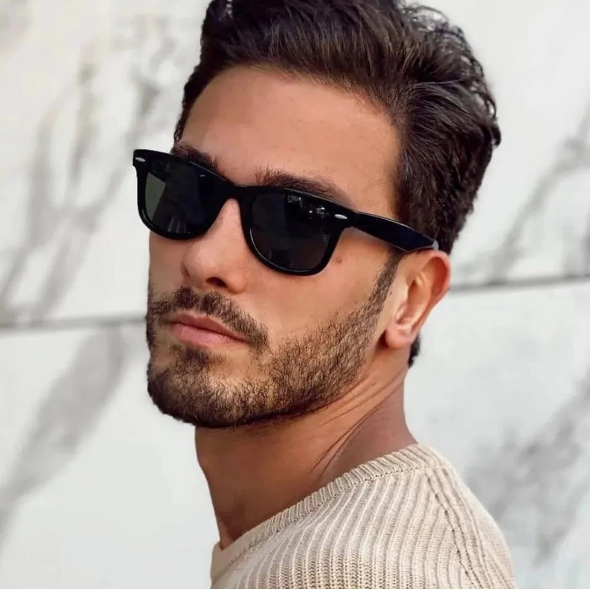 Classic Polarized Square Sunglasses UV400 for Men Women