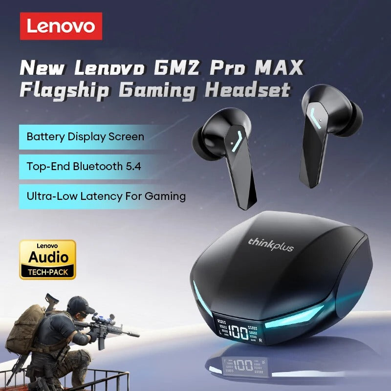 Max Wireless Bluetooth 5.4 Earphones for Gaming