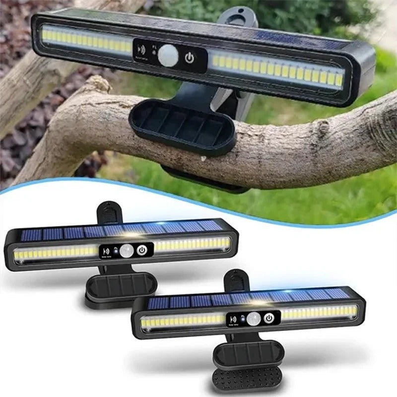 Clip-On Solar Motion Sensor Lights Outdoor Waterproof