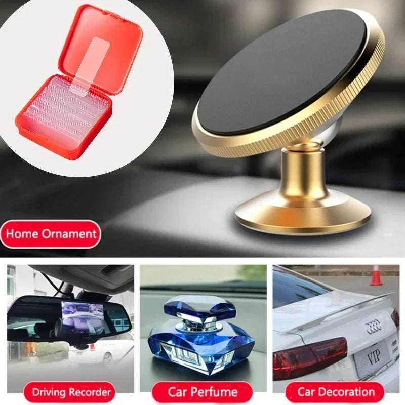 Reusable Transparent Double-Sided Waterproof Adhesive Tape [120 pcs ]