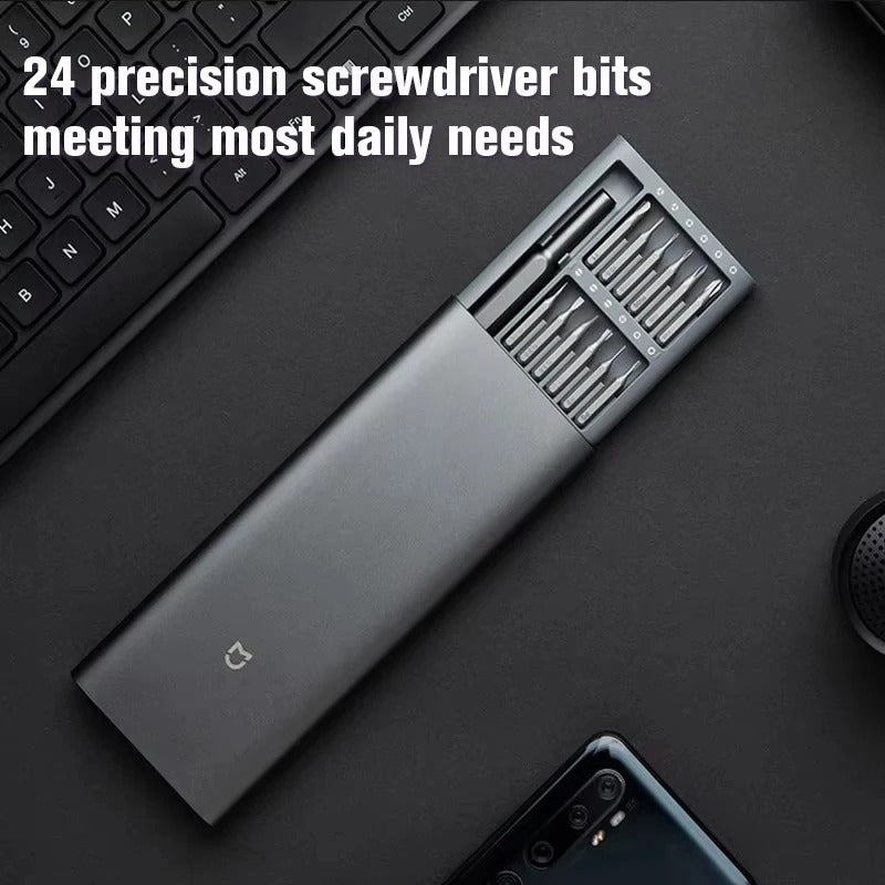 24-in-1 Magnetic Precision Screwdriver Set with Case