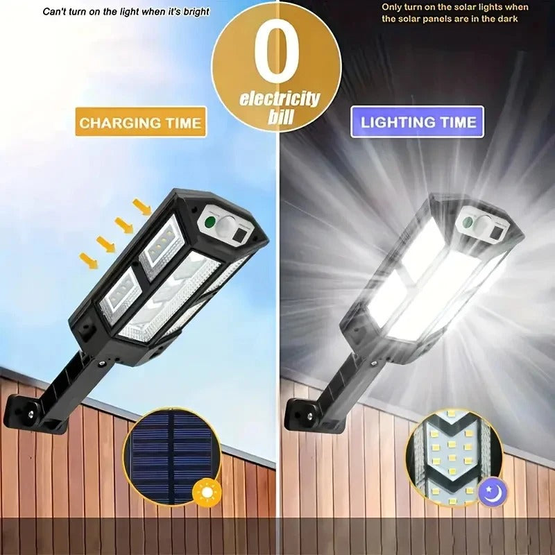 Solar Motion Flood Wall Light