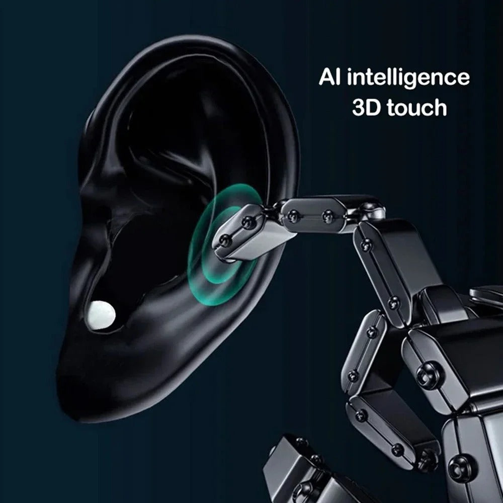Mini Bluetooth Wireless Earbuds – Invisible In-Ear Earphones with Noise Reduction