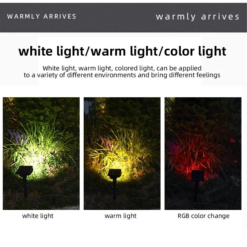 Solar LED Landscape Spotlight