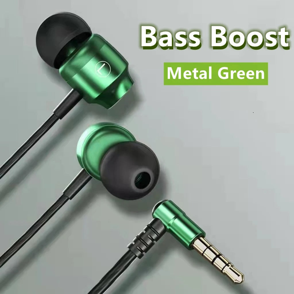 Pro Wired Gaming Earphones – Dual Mic, HiFi Bass, 3.5mm
