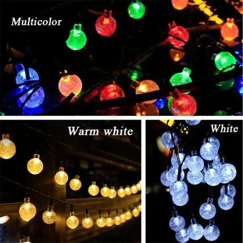 Crystal Solar Fairy Lights