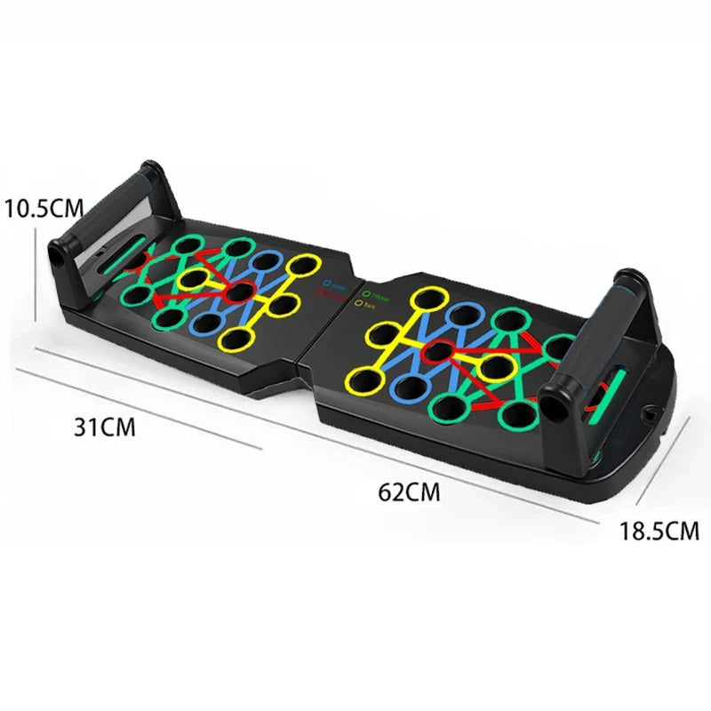 Portable Push-Up Board Set – Foldable Multifunctional Trainer