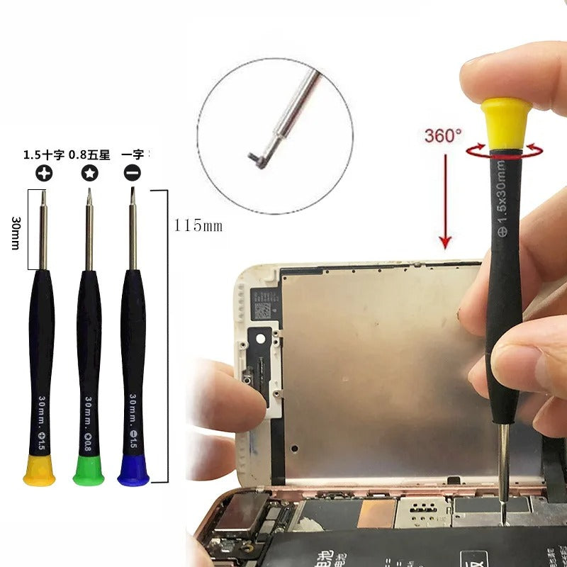 22-in-1 Mobile Phone Repair Tool Kit – Precision Screwdriver & Opening Set