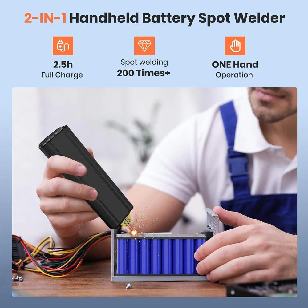 DIY Portable Handheld Battery Spot Welding Machine