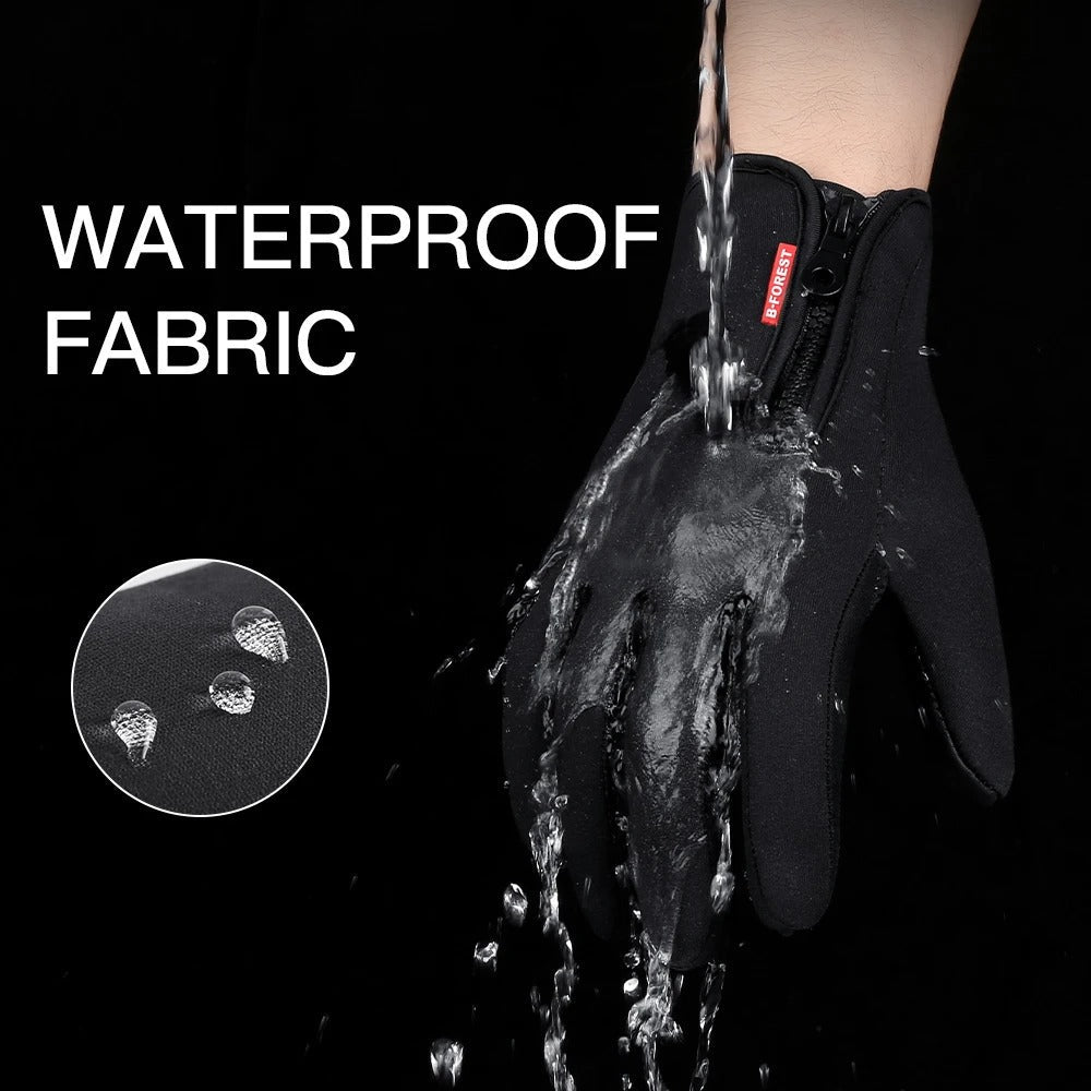 ArcticTouch Waterproof Winter Gloves – Touchscreen, Warm & Windproof