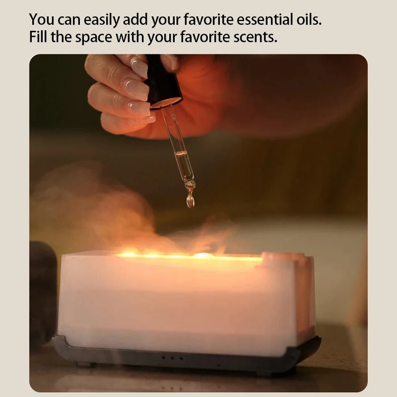 GlowFlame™ Aromatherapy Humidifier