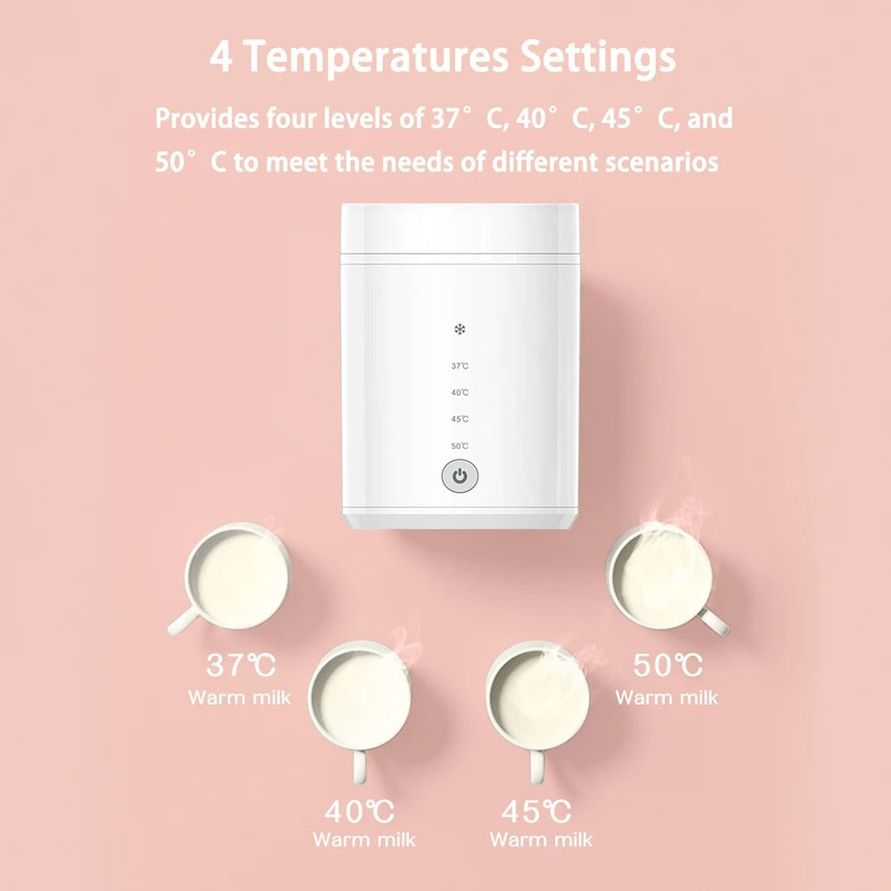 N1 Baby Bottle Warmer – Portable USB Rechargeable Milk Heater and Sterilizer