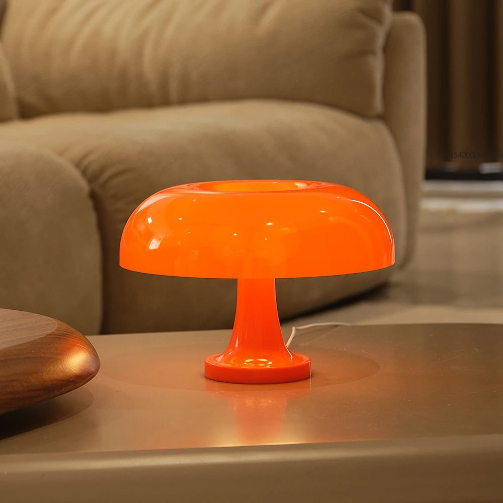 Classic Mushroom Table Lamp with Bauhaus Design