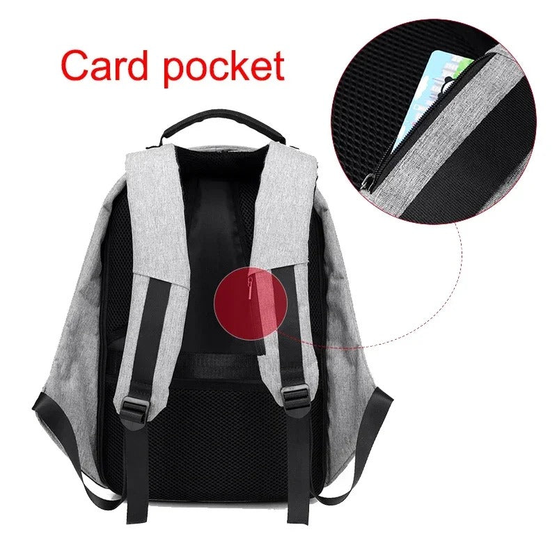 Anti-Theft Laptop Backpack – Waterproof Travel & Work Bag