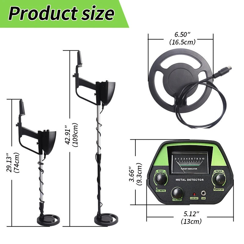 Underground Metal Detector – High Sensitivity Gold Finder
