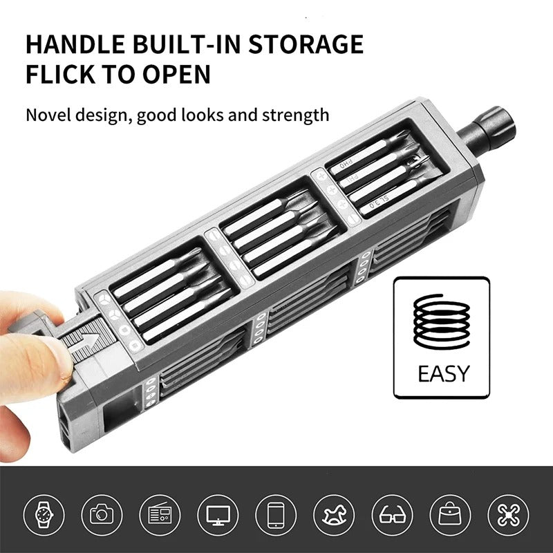 Precision Screwdriver Set – 46-in-1 Magnetic Repair Kit