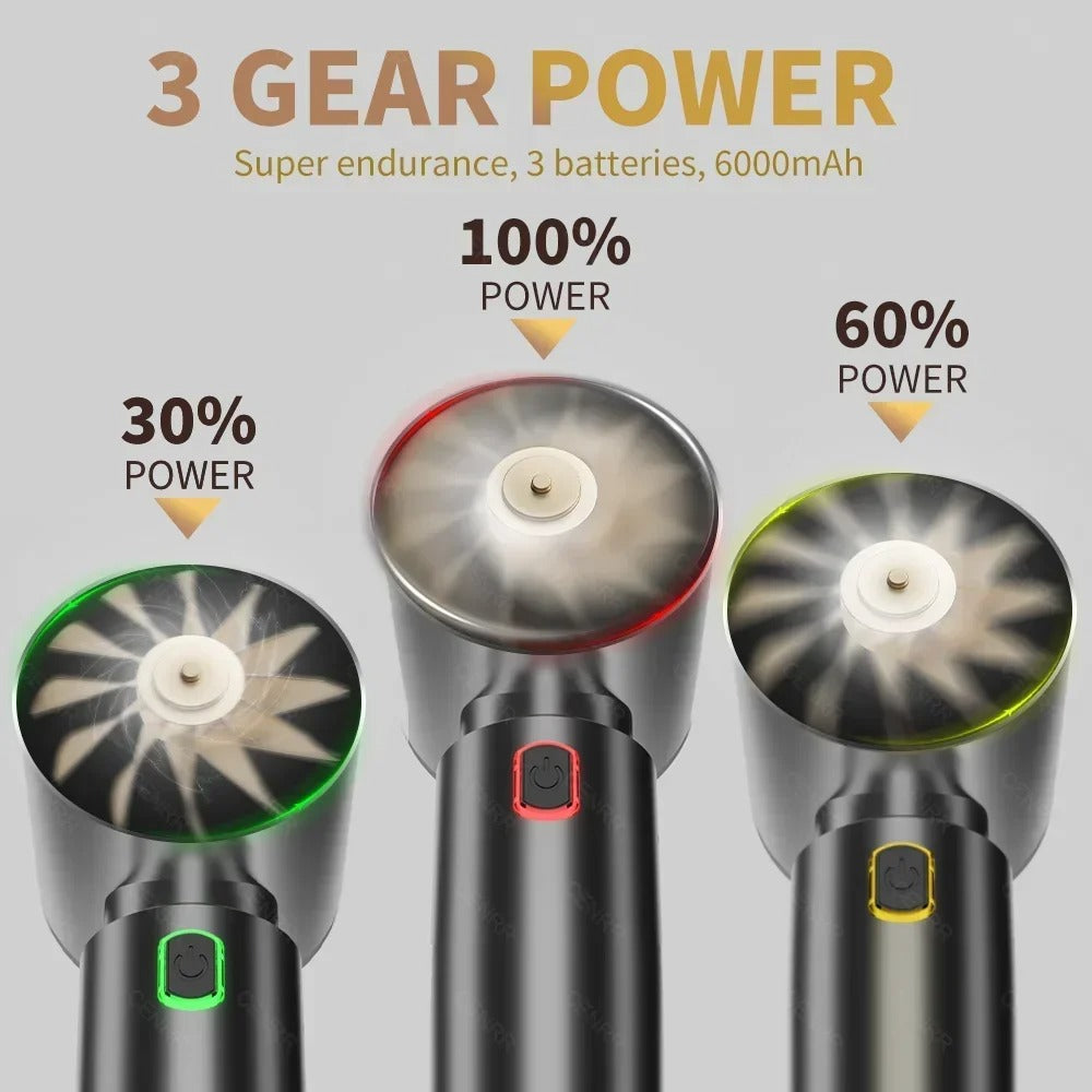 Cordless Car Vacuum Cleaner – Powerful 360000PA Wireless Suction