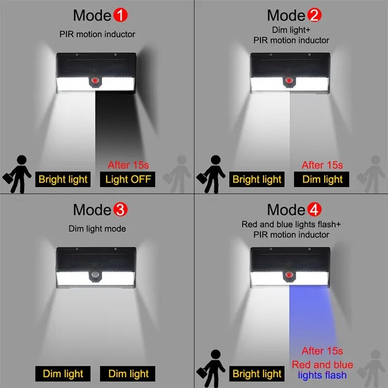 Solar Motion Wall Light