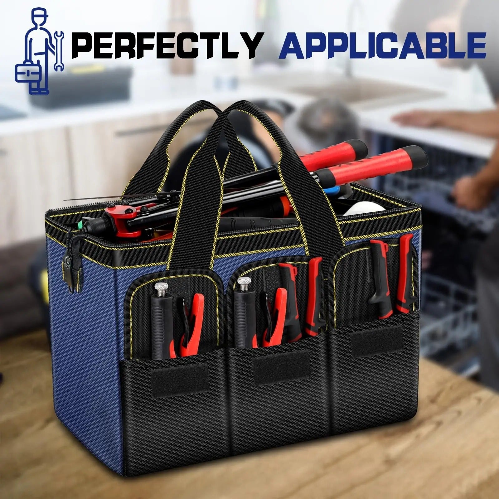 Multifunctional Tool Bag – Heavy Duty Waterproof Organizer