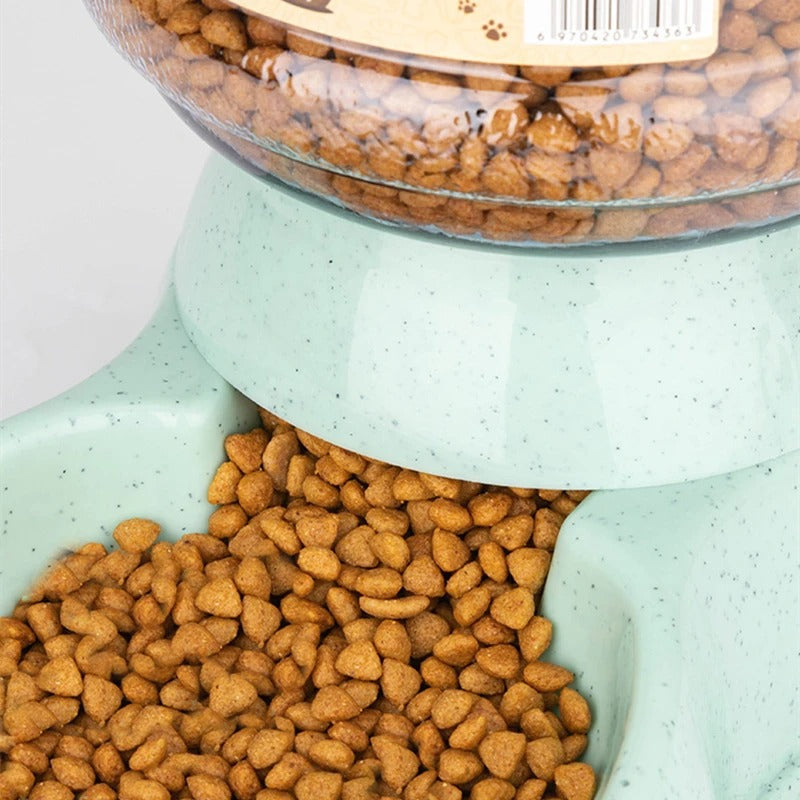 Large Capacity Pet Feeder & Water Dispenser for Cats and Dogs