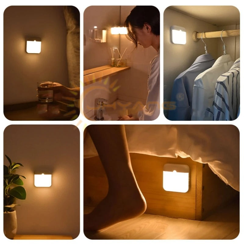 Square Motion Sensor Light