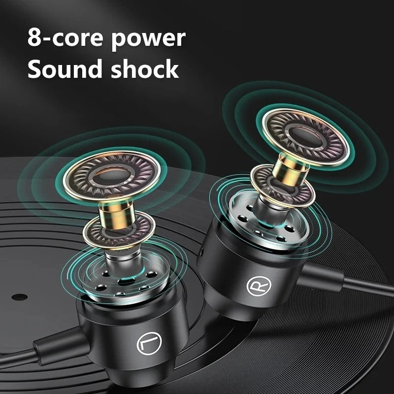 Magnetic Wired Gaming Headphone – HiFi Stereo Bass with Mic