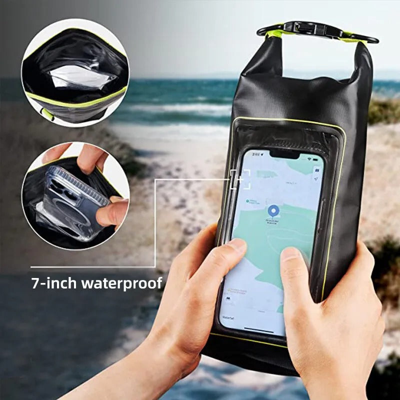 2L Dry Bag Swimming Pack – Waterproof Touch Screen Outdoor Storage Bag