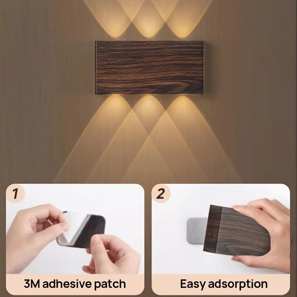 Rechargeable Touch Dimming Wall Lamp