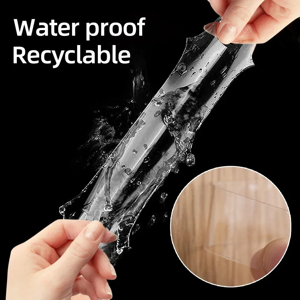 Reusable Transparent Double-Sided Waterproof Adhesive Tape [120 pcs ]
