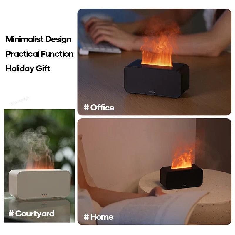 GlowFlame™ Aromatherapy Humidifier