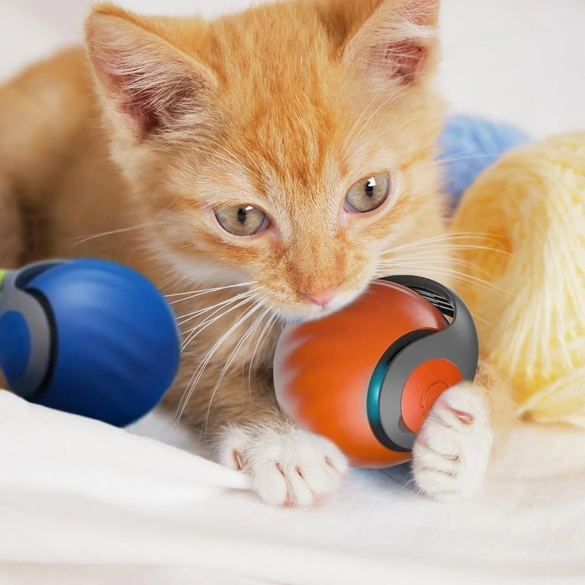 Smart Interactive Pet Toy Ball – Automatic Motion Ball for Cats & Dogs