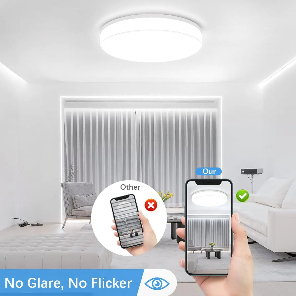 Modern Round LED Ceiling Light