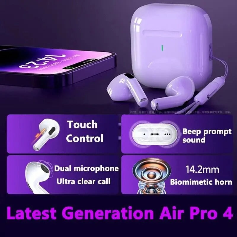 New Air Pro Wireless Earbuds – Bluetooth 5.3 HiFi Sound