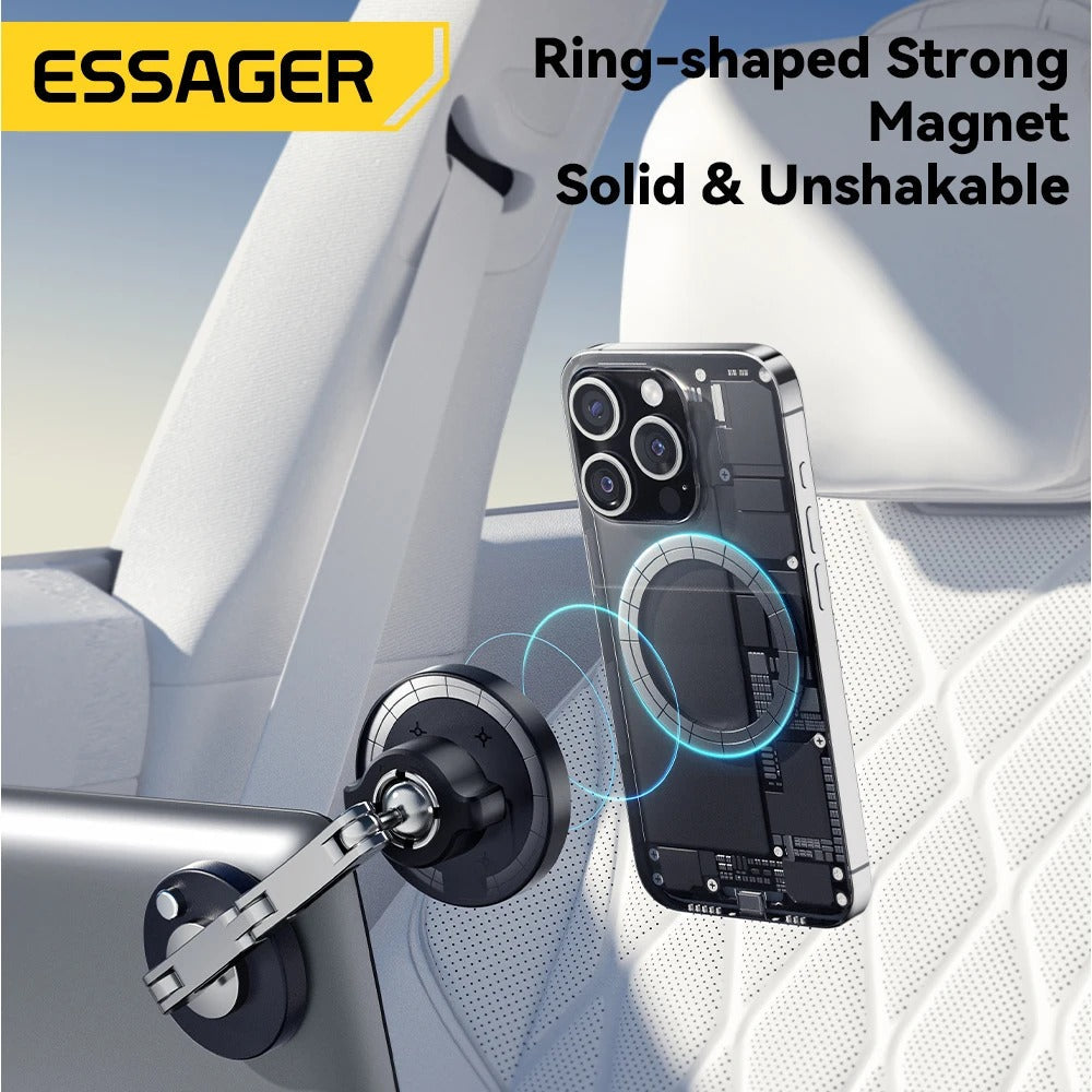 Magnetic Wireless Car Charger 15W Fast Charging Mount