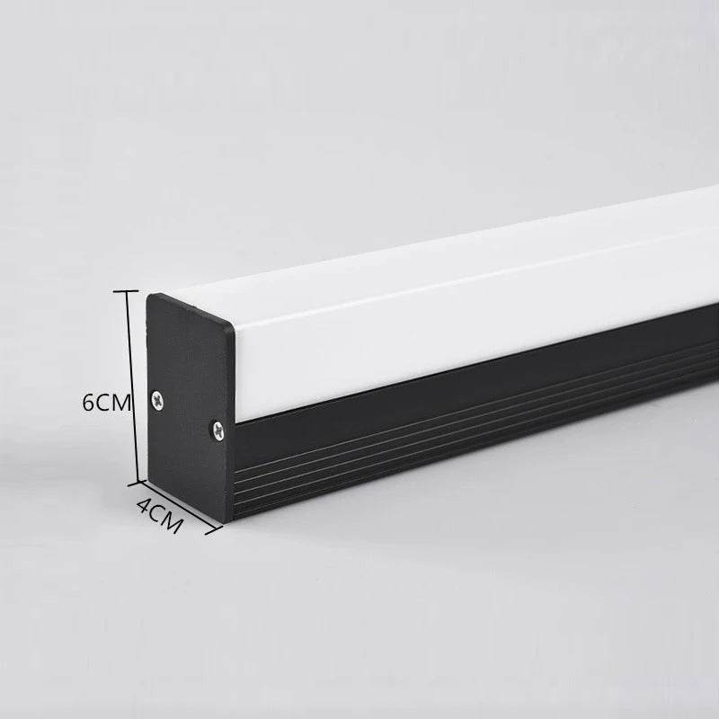 Linear Acrylic Mirror Wall Light