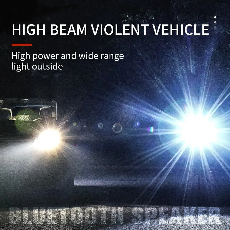 LED Tactical Flashlight – 1100LM Rechargeable Torch with 18650 Battery