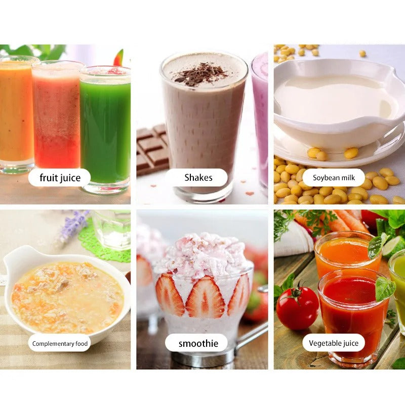 Portable Rechargeable Juicer Blender – Smoothies, Shakes & Fruit Drinks