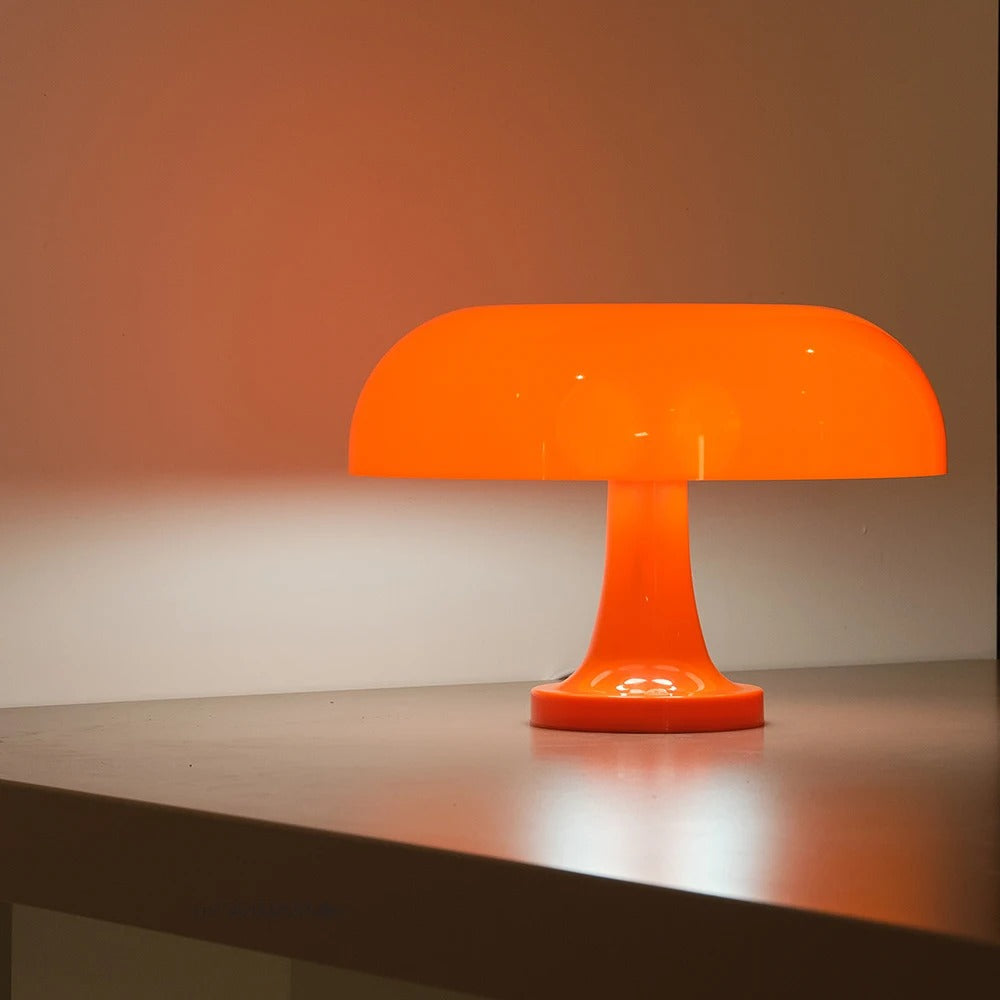 Classic Mushroom Table Lamp with Bauhaus Design