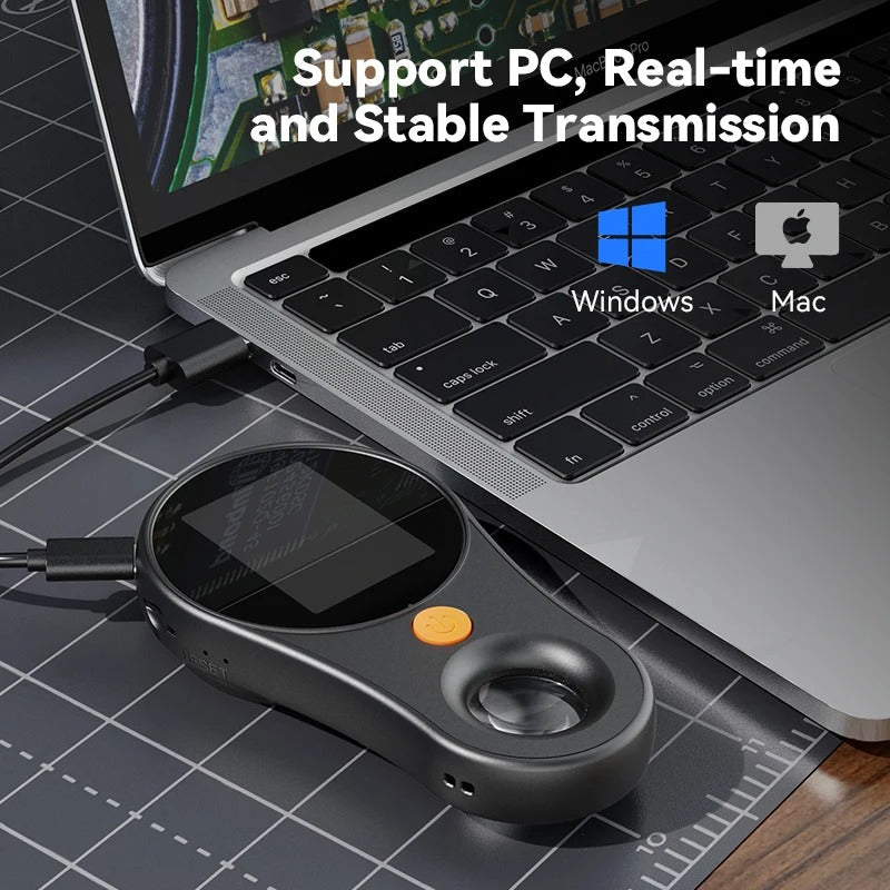 2.0-Inch Digital Microscope – 500X 1080P Magnifier