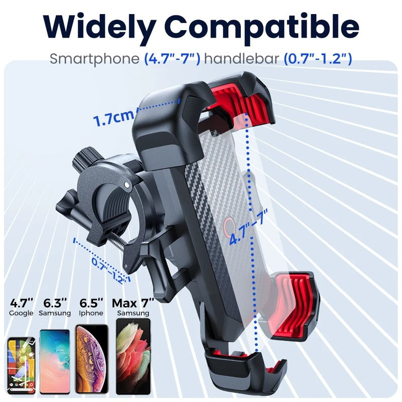 360° Bike & Motorbike Phone Holder Mount